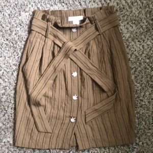 Tan and Brown skirt